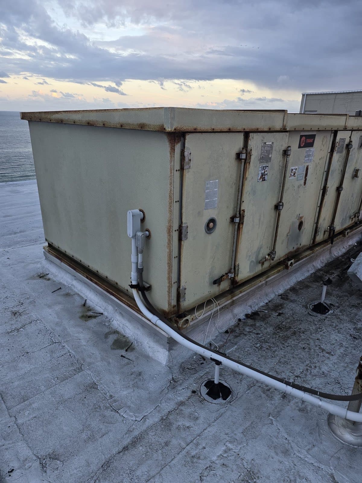 Commercial — Rooftop Mechanical Demolition